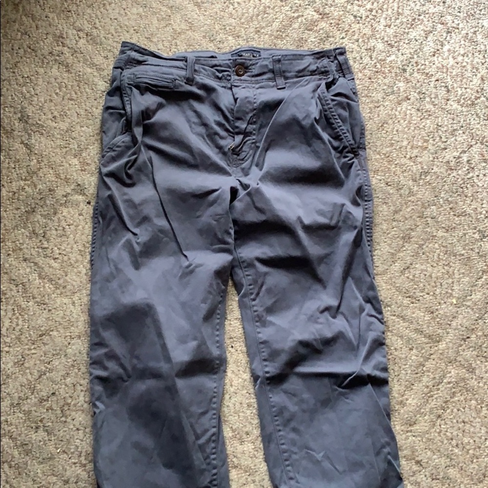 Navy Blue American Eagle Khakis 29x32